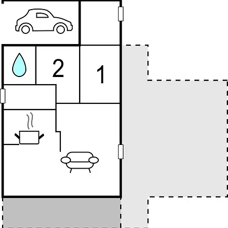 Awesome In W/ 3 Bedrooms 펜션 스벤보르